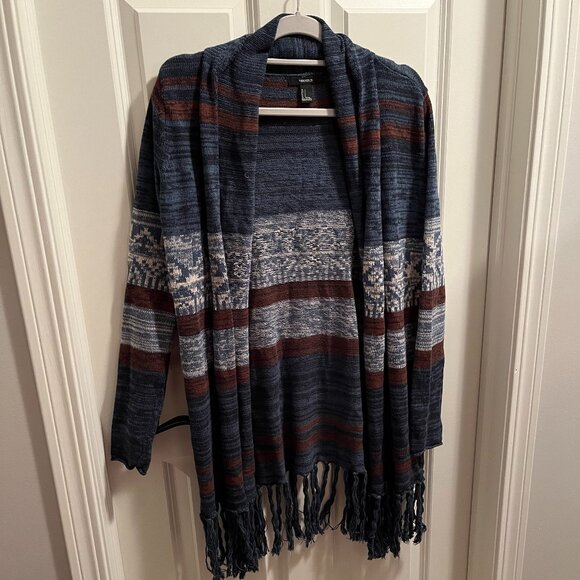 Forever 21 Fringe Cardigan Sweater - Picture 1 of 4